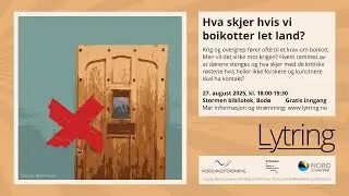 Hva skjer hvis vi boikotter et land?