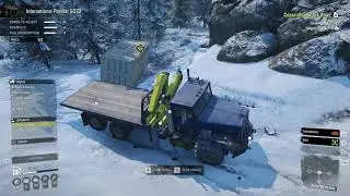 SnowRunner Cargo delivery