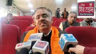 BJP National General Secretary & J&K Prabhari Sh. Tarun Chugh t BJP Headquarters, Jammu.