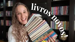 MUITOS LIVROS NOVOS!! | book haul