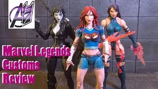 Индивидуальный обзор Marvel Legends: Домино, Псайлок и Мэри Джейн