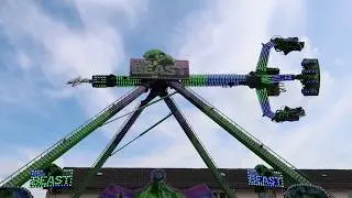 The Beast - Rasch (Offride) Video 360&deg; Looping-Fahrt Kirmes Halver 2019
