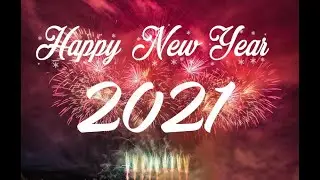 Happy new year 2021 hd background video effect 02