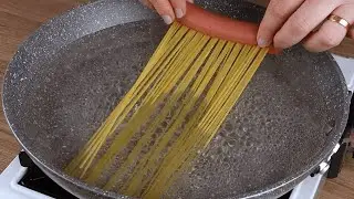 Aprendí esto con un amigo de Italia, ¡solo preparo este clásico perro caliente de pasta italiana!