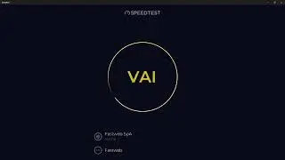 Speedtest Fibra Fastweb 2.5G / 1G &ndash; Windows 11