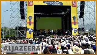 🇻🇪 🇨🇴 Rival concerts held as Venezuela power struggle intensifies l Al Jazeera English