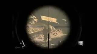 Sniper Elite V2 - Two down in one shot