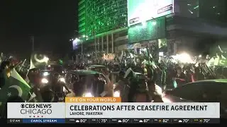 Celebrations after India, Pakistan ceasefire deal reached