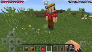 Let's play MINECRAFT POCKET EDITION [RUS] 1 серия