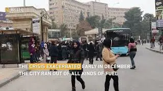 Fuel shortage causes transportation crisis in Syria's Aleppo
