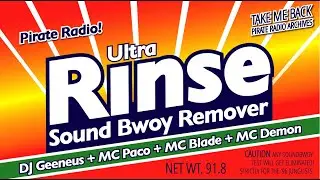 DJ Geeneus with MCs Paco & Blade & Demon | Rinse FM 91.8 | Jungle Classics 1996