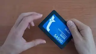 Распаковка SSD Netac SA500 128 Gb [NT01SA500 128 S3X]