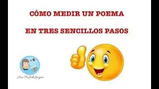 📖 C&oacute;mo medir versos.