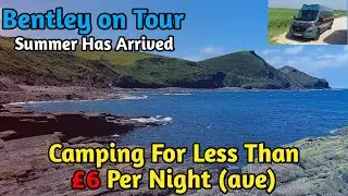 Arriving at Bude Camping & Caravanning Club Site | Hike To Crackington Haven | Camping For Under &pound;6
