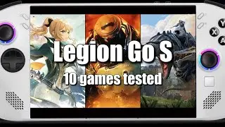 Legion Go S Z2go 32GB | 10 Games Tested! | Genshin Impact | Lies of P | Forza Horizon