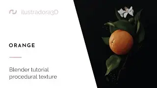 Orange 3D | Blender procedural texture | Tutorial