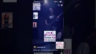 METALLICA... TO LIVE IS TO DIE.. ( BASS COVER) K060 #metallica #cliffburton #metal 