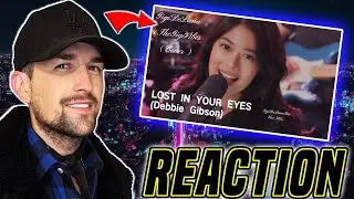 LOST IN YOUR EYES - Debbie Gibson (LYRICS ) | Cover: Gigi De Lana & The Gigi Vibes (REACTION!!!)