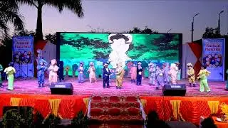 Arank Chouhan performance in Anusuiya School Annual Function 2023 (Nursery)