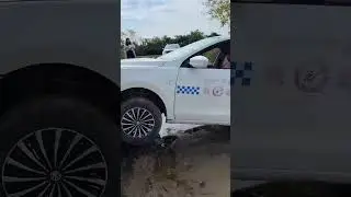 What Should I Do If All Four Wheels Accidentally Fall Off A Curb While Reversing