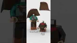 Duncan and Egg - #lego custom minifigure speedbuilding animation