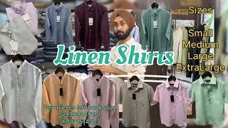 Linen Shirt surplus Stock / Premium Stock assorted Sizes 💫 