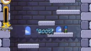 Icy tower gameplay