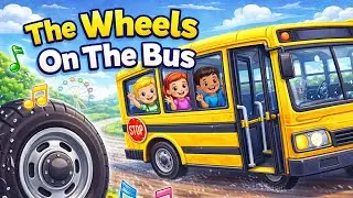 The Wheels on the Bus 🚌 | English Kids Song | Fun & Educational | Tilt Up Film