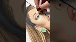 ARIANA GRANDE ZEICHNEN! 😍 (CHALLENGE) | #shorts #kunst