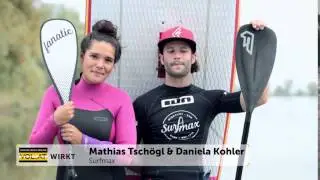VOL.AT wirkt f&uuml;r Mathias Tsch&ouml;gl & Daniela Kohler - Surfmax