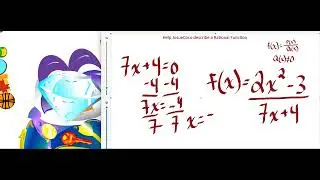 Calculus Workbook Question 94 Solving for Zero in a Rational Function