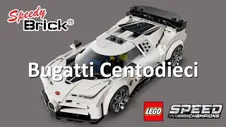 Build and review of Lego Speed Champions set 77240 Bugatti Centodieci