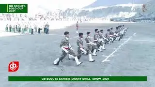 GB Scouts Exhibitioner Drill Squad Performance GB Scouts Polo Cup 2021