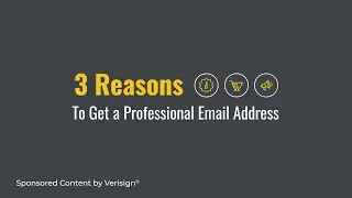 3 Reasons to Get a Professional Email Address