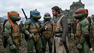 TURTLES meets BRAVEHEART! #fanfilm #ai #pardody