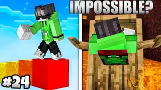 Can I Learn  All ''Minecraft 🔥PE 'Skills in 24 hours! (HINDI)