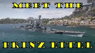 Meet The Prinz Eitel Friedrich! Tier 5 German Battleship World of Warships Legends Xbox One X 4k