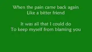 Brandon Heath - I'm Not Who I Was (with Lyrics)