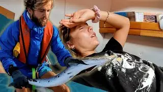INTOXICADOS POR PESCADO ¡CIGUATERA! 🤒 ☠️ 🐟 Nomadas enfermos recorriendo BVI Ep. 31