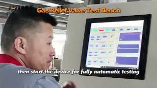 Gas Safety Relief Valve Test Bench | High-Precision API 527 & ASME Set Pressure Testing 🏭🛡️