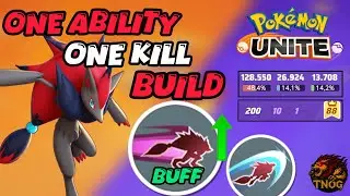 Pokemon Unite - VELOCE E LETALE TUTTO IN UN POKEMON - 4v4 - Zoroark Bot Lane(MVP) - #24 Mobile ITA