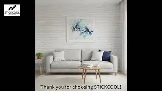 STICKCOOL Home Decor Wallpaper Removable Waterproof Peel stick White Brick