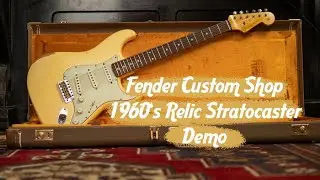 Your-Guitar Demo: Fender Custom Shop 1960's Relic Stratocaster Vintage White