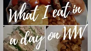 What I Eat In a Day on WW!