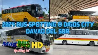 2024 bus spotting @ Digos City Davao Del sur Mindanao Star , Yellow bus lines & other buses