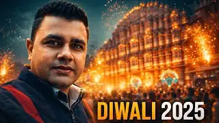 Diwali 2025 at Home 🪔 Beautiful Lights, Fireworks & Family Moments
