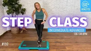 STEP CLASS WORKOUT 💦 INTERMEDIATE ADVANCED Step aerobics #192 CDORNERFITNESS