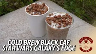 Duel of the Cold Brew Black Caf Drinks in Star Wars Galaxy's Edge