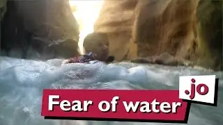 Canyoning in WADI MUJIB Siq Trail - Fear of water