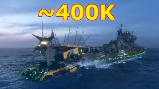 Libertad : 398K Damage - World of WarShips.